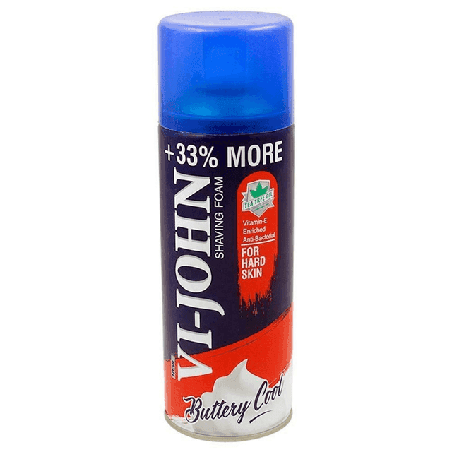 vi-john shaving foam for hard skin 400 gm