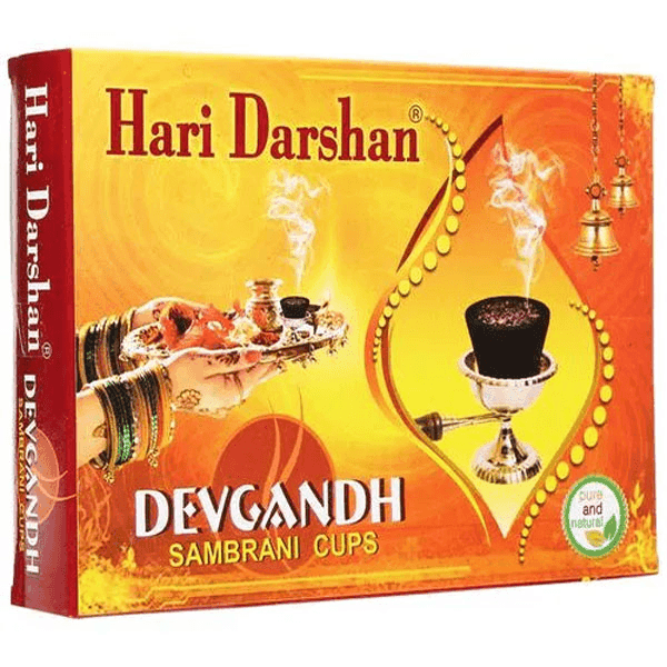 hari darshan devgandh samrani cups 12 pcs