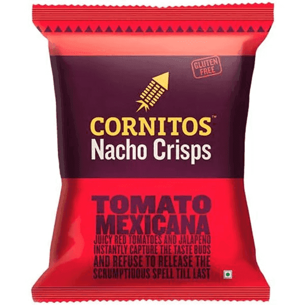 cornitos nacho crisps tomato mexicana 150 gm