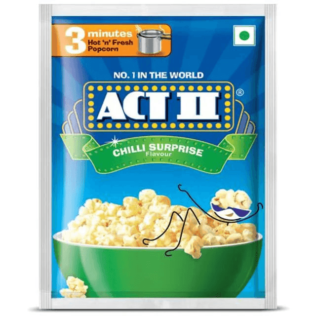 act 2 chilli surprise popcorn 35 gm