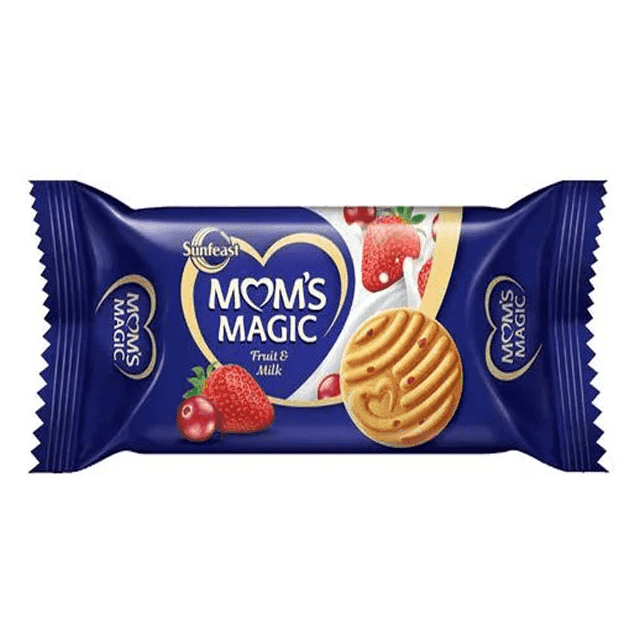 sunfeast mom's magic fruit & milk cookies 49 gm