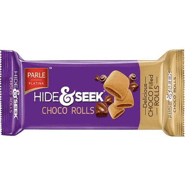 parle hide & seek choco rolls 75 gm