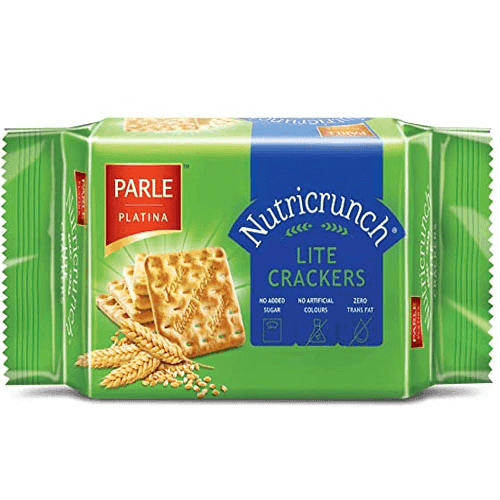parle nutricrunch lite crackers biscuits 100 gm