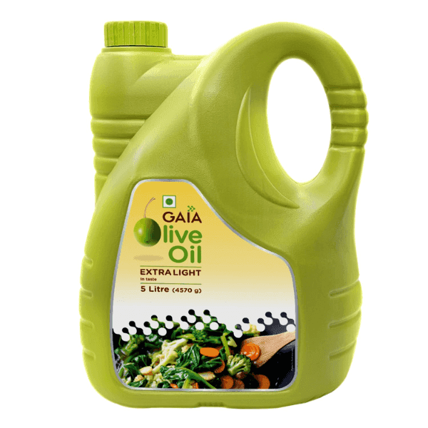 gaia extra light olive oil 5 ltr