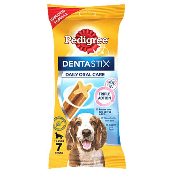 pedigree denta stix daily oral care 180 gm