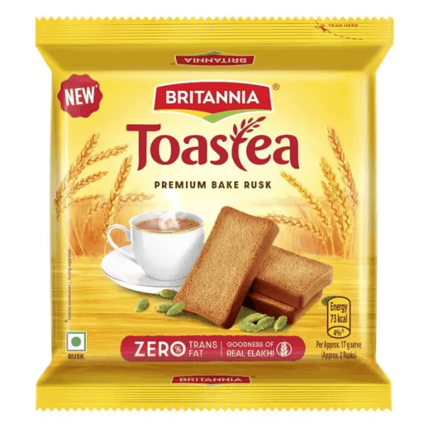 britannia toastea premium bake rusk 250 gm