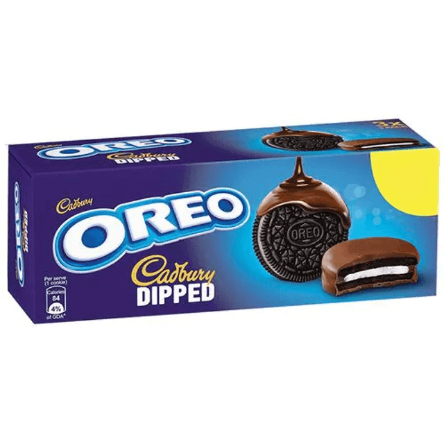 cadbury oreo dipped cookies 150 gm