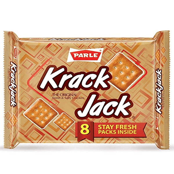 parle krack jack biscuits 400 gm