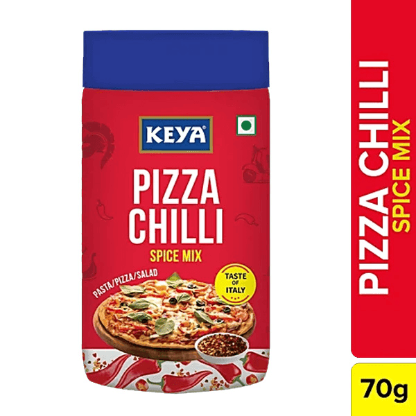 keya pizza chilli flakes 60 gm