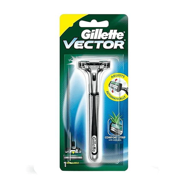 gillette vector+ 1 refillable razor 