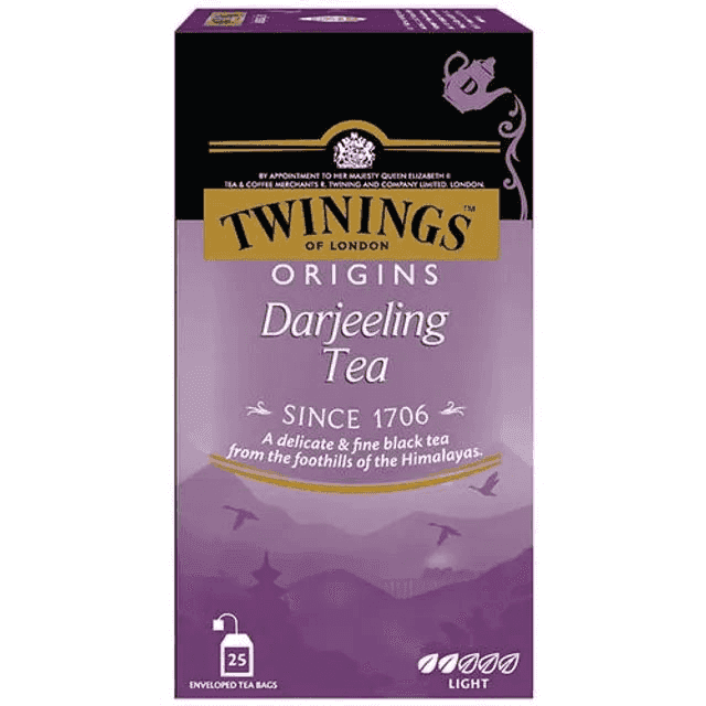 twinings darjeeling tea 25 teabags*2 gm