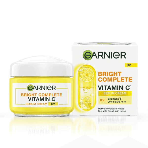 garnier bright complete vitamin c serum cream 45 gm