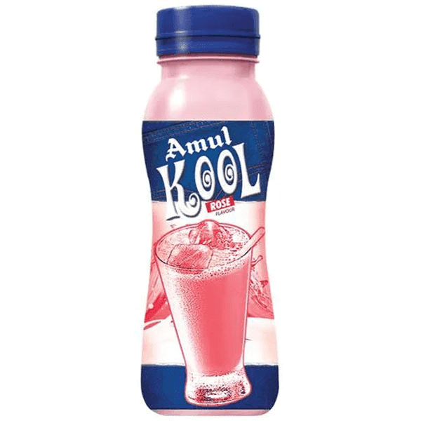 amul kool rose flavoured milk 180 ml