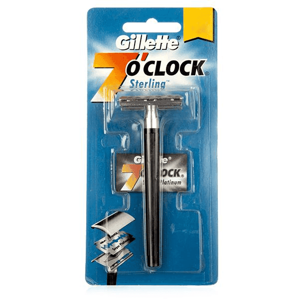 gillette 7 o'clock sterling 1 razor