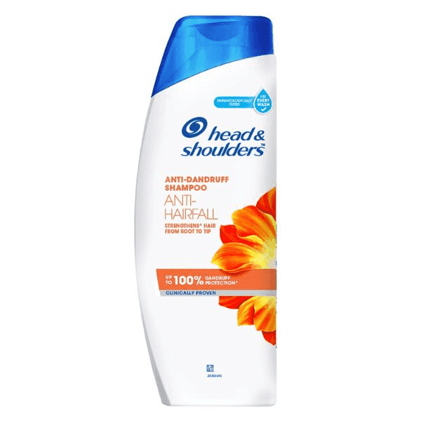 head & shoulders anti-dandruff anti-hairfall shampoo 180 ml