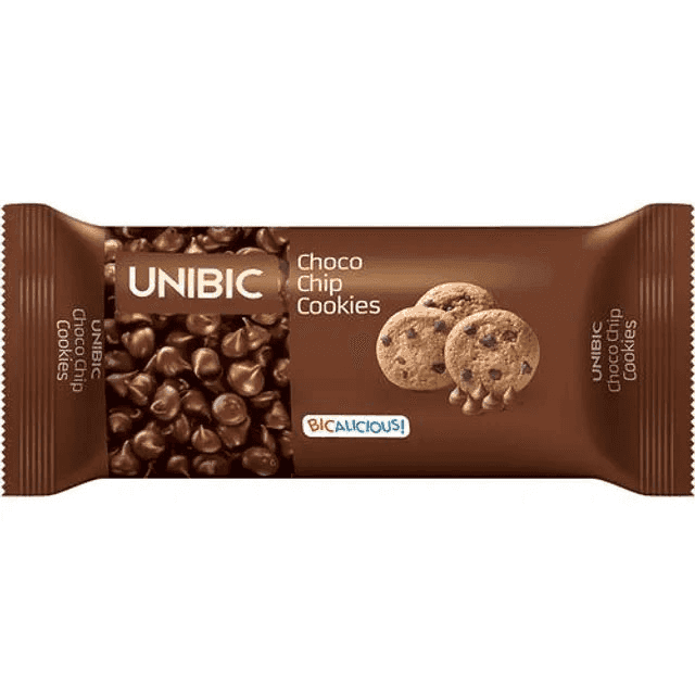 unibic choco chip cookies 75 gm