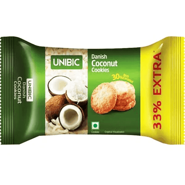unibic danish coconut cookies 100 gm