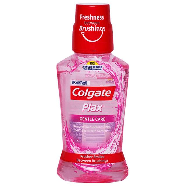 colgate plax gentle care mouthwash 250 ml