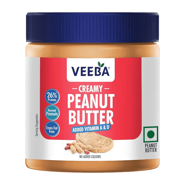 veeba creamy peanut butter 340 gm
