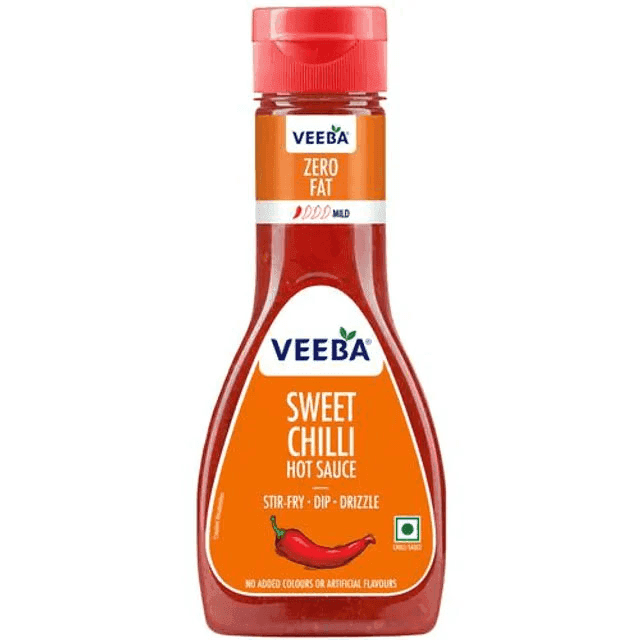 veeba sweet chilli hot sauce 350 gm