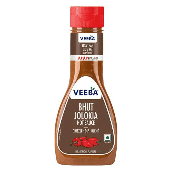 veeba bhut jolokia hot sauce 300 gm
