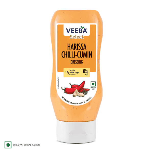 veeba harissa chilli-cumin dressing 300 gm