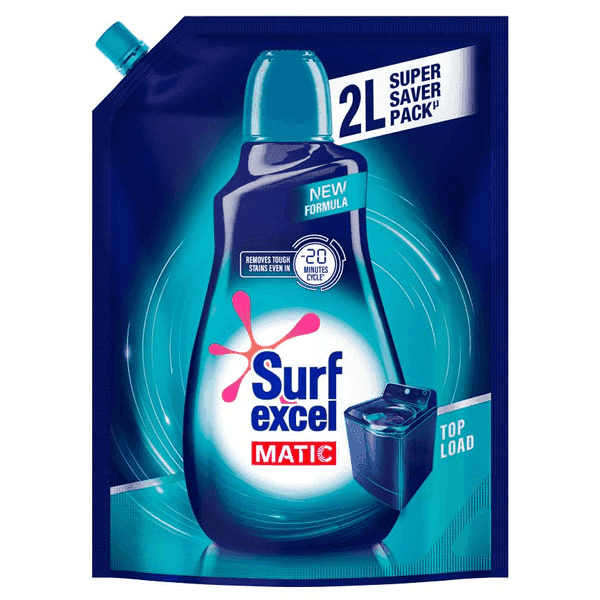 surf excel matic top load liquid detergent 2 ltr