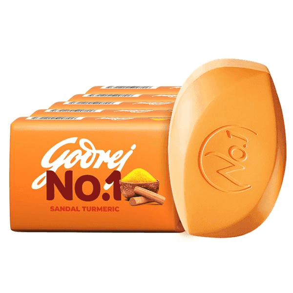 godrej no-1 sandal turmeric soap set 5*100 gm