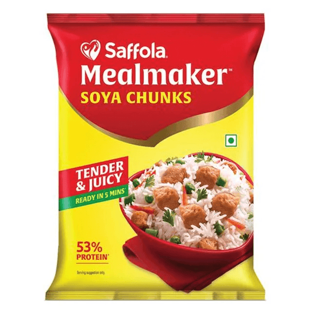 saffola soya chunks 1 kg