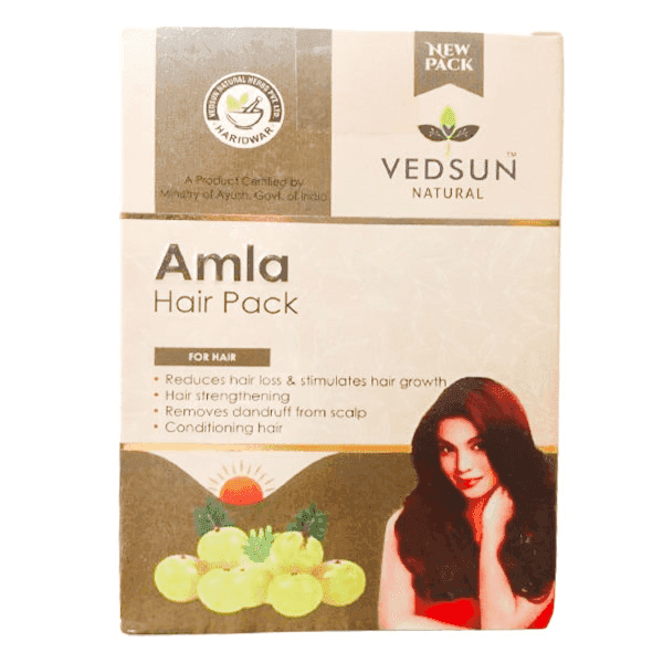 vedsun natural amla hair pack 100 gm 