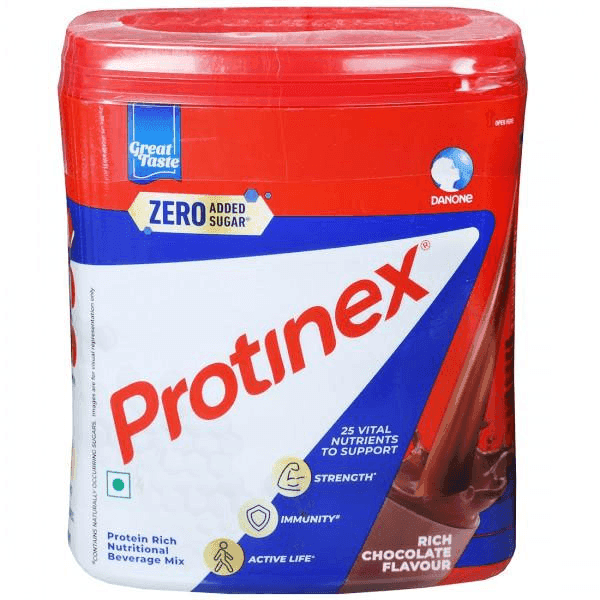 protinex rich chocolate flavour 400 gm (jar)
