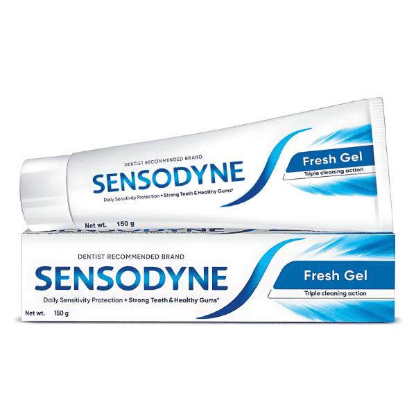 sensodyne fresh gel tooth paste 150 gm