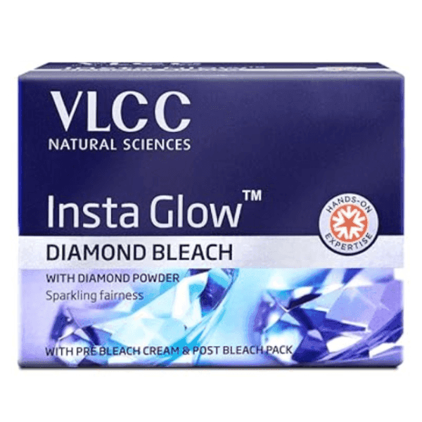 vlcc insta glow diamond bleach 30 gm