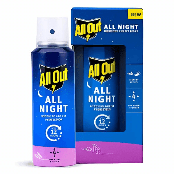 all out all night mosquito and fly spray 30 ml