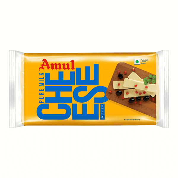 amul cheese slices 50 pcs 750 gm