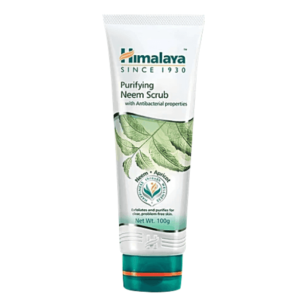himalaya purifying neem face scrub 100 gm