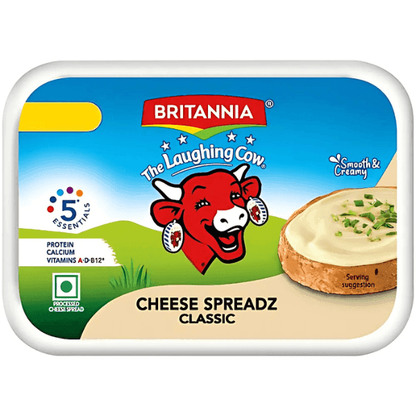 britannia cheese spreadz classic 180 gm