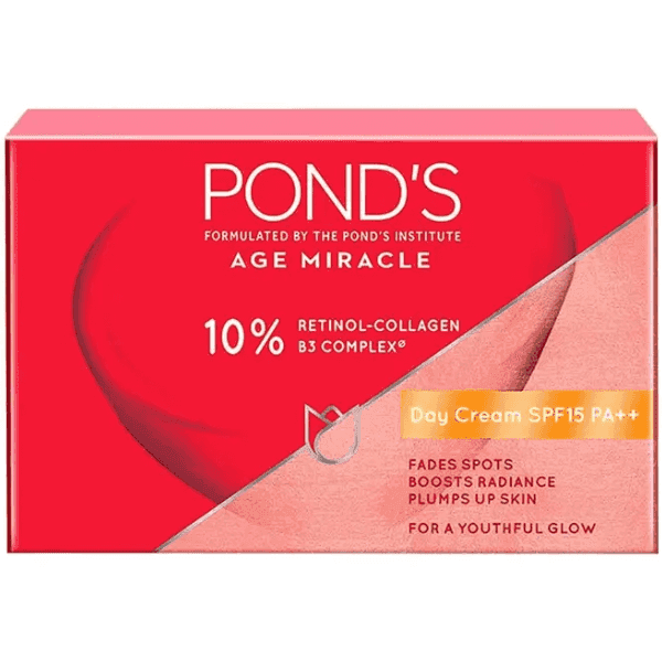 pond's age miracle spf15 pa++ day cream 35 gm