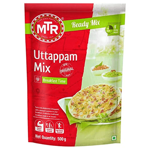 mtr uttappam mix 500 gm