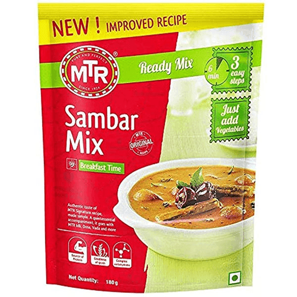 mtr sambar mix 180 gm