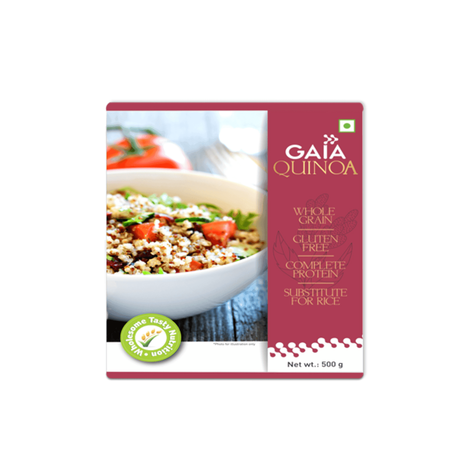 gaia quinoa 400 gm