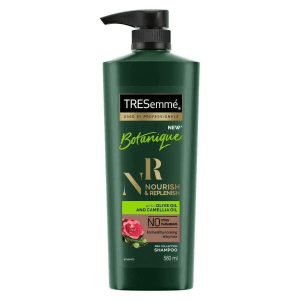 tresemme botanique nourish & replenish shampoo 580 ml