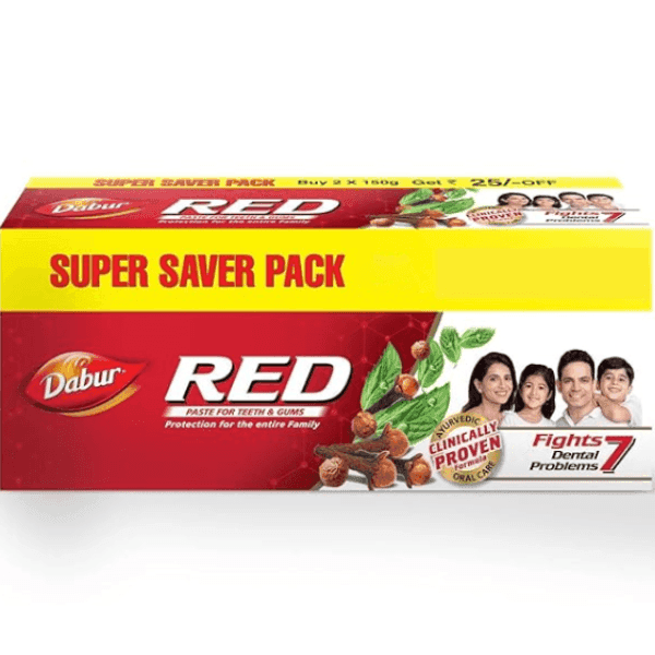 dabur red tooth paste 350 gm