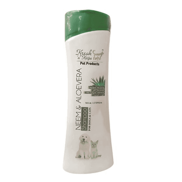 kreak 'n' krips neem & aloevera shampoo (dog & cat) 500 ml