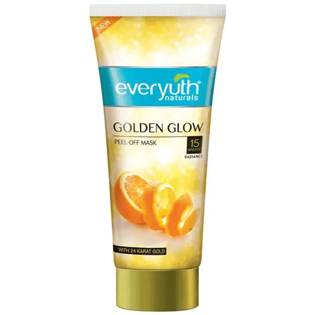 everyuth naturals golden glow peel-off mask 50 gm