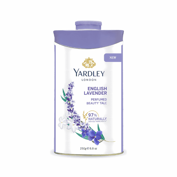 yardley london english lavender perfumed beauty talc 250 gm