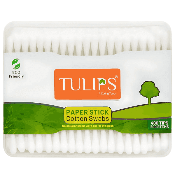 tulips cotton swabs 200 stems