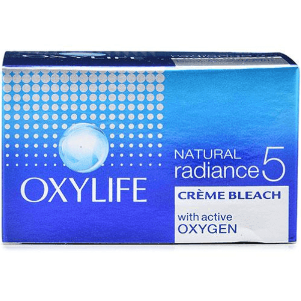 oxylife natural radiance 5 creme bleach 27 gm