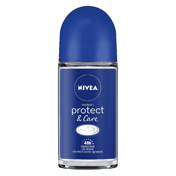 nivea protect & care deodorant roll on 50 ml