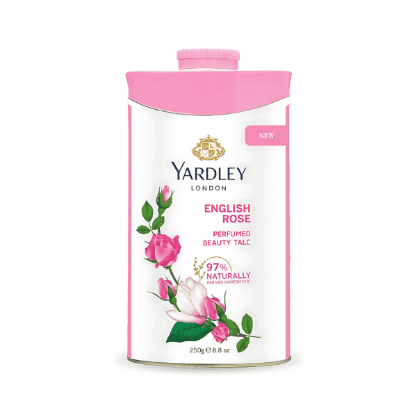 yardley english rose perfumed beauty talc 250 gm